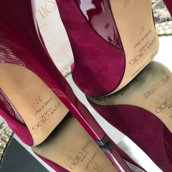 Jimmy Choo Kayomi Suede Pumps - Picture 5 of 8